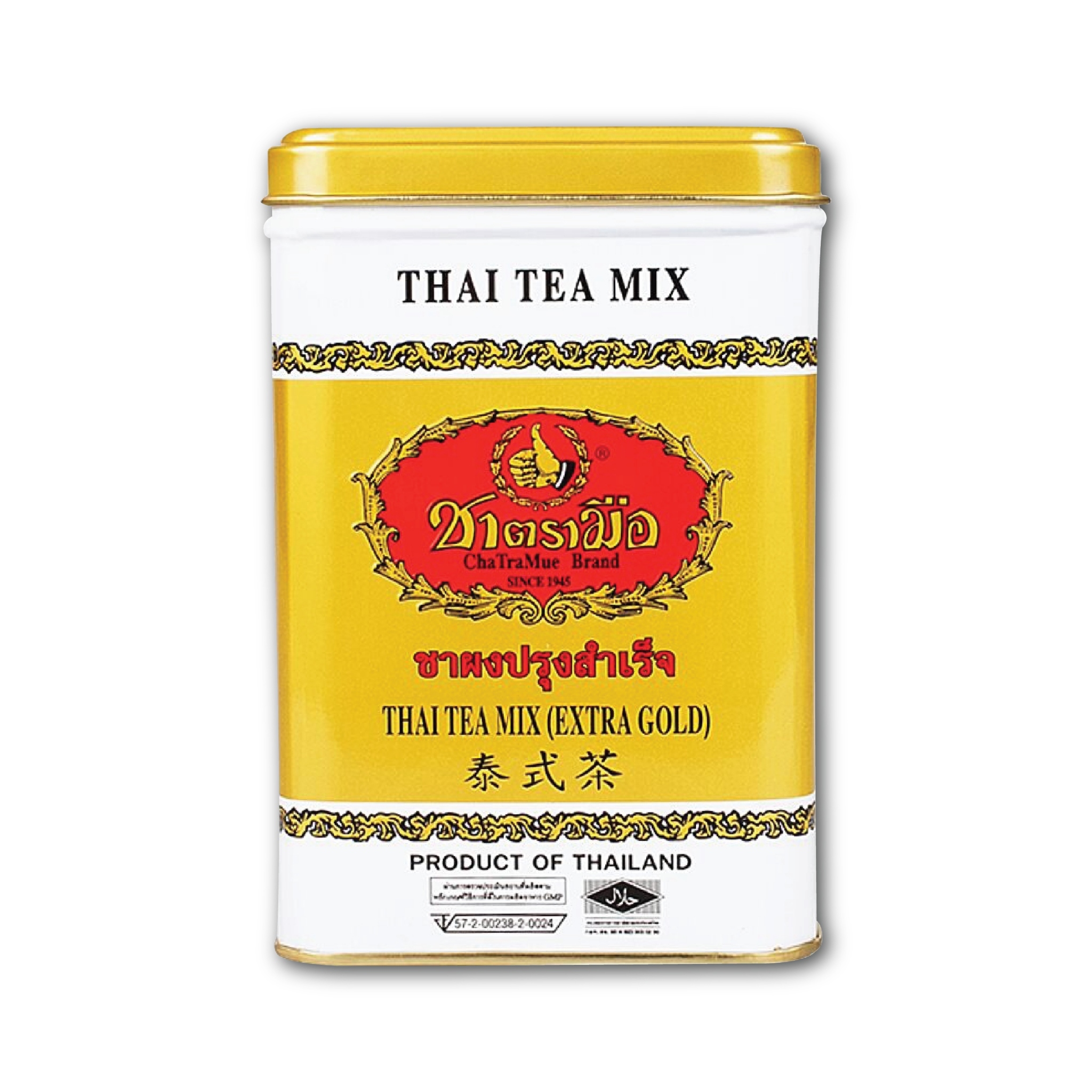 チャトラムー　THAI TEA MIX　ゴールド缶　タイ紅茶　タイティー